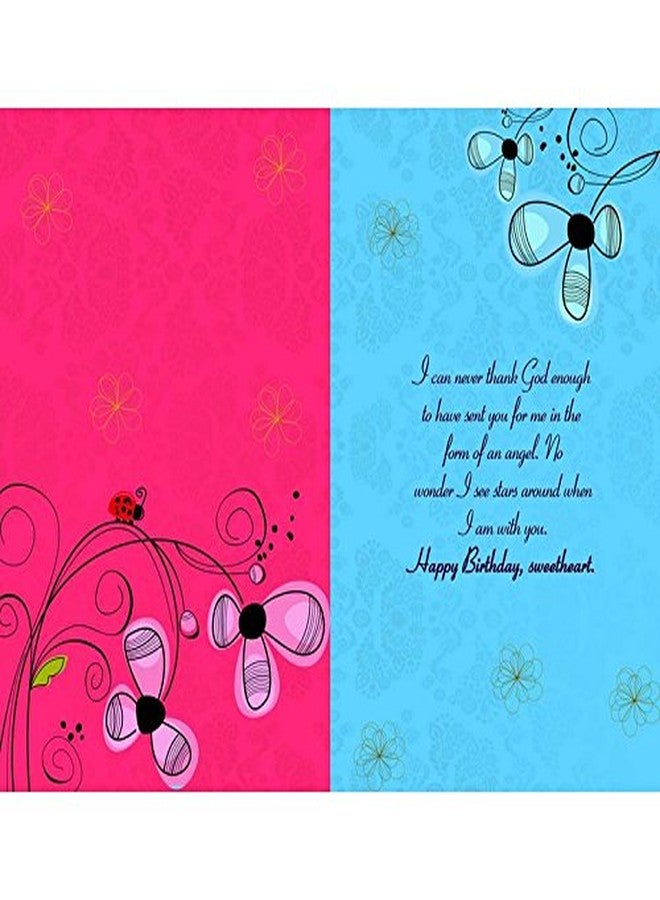 Alwaysgift Greeting Card - Happy Birthday Card For Wife - Gift Card With Envelope - Image 2
